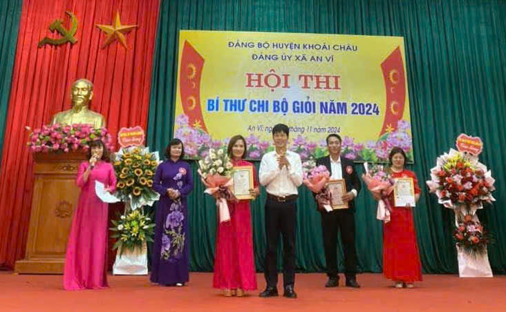   Đảng ủy xã An Vĩ tổ chức Hội thi Bí thư chi bộ giỏi năm 2024