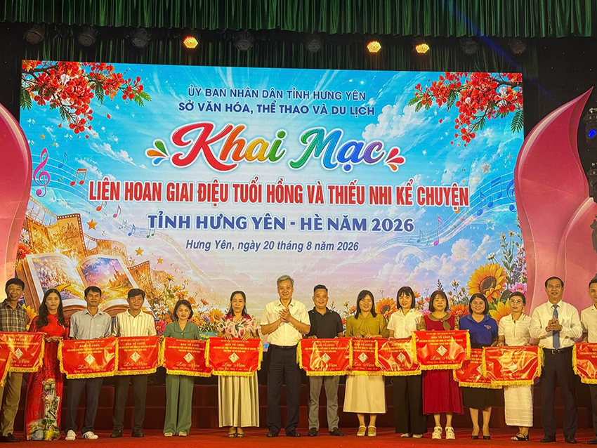 XÃ KHOÁI CHÂU XUẤT SẮC GIÀNH 2 GIẢI NHẤT TẠI LIÊN HOAN “GIAI ĐIỆU TUỔI HỒNG VÀ THIẾU NHI KỂ CHUYỆN” TỈNH HƯNG YÊN HÈ NĂM 2026