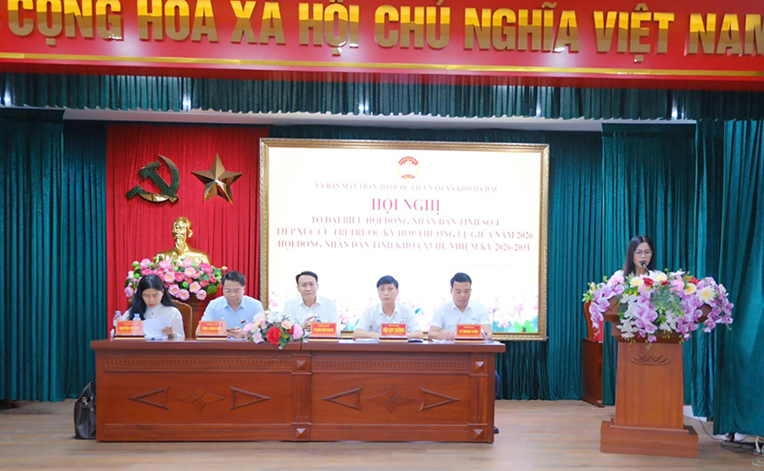 TỔ ĐẠI BIỂU HĐND TỈNH SỐ 4 TIẾP XÚC CỬ TRI CÁC XÃ: KHOÁI CHÂU, TRIỆU VIỆT VƯƠNG, VIỆT TIẾN, MỄ SỞ, CHÂU NINH VÀ CHÍ MINH
